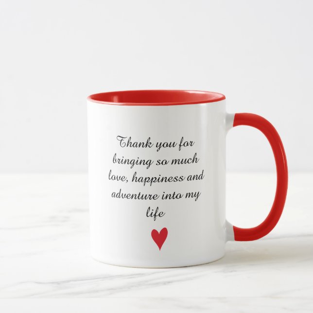 Personalised Valentine’s day photo Mug (Right)