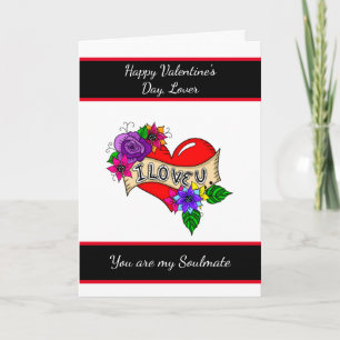 Personalised Valentine's Day   Card