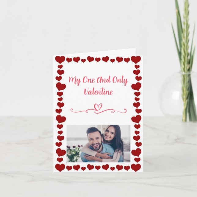Personalised Valentine's Day Card (Front)
