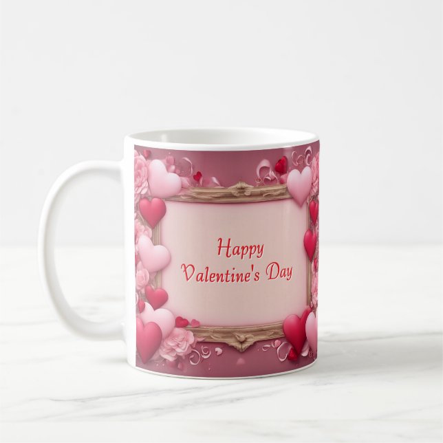 Personalised Valentine's Day Mug (Left)