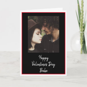 Personalised Valentine's Day Photo Card