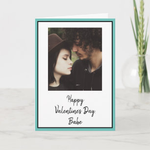 Personalised Valentine's Day Photo Card