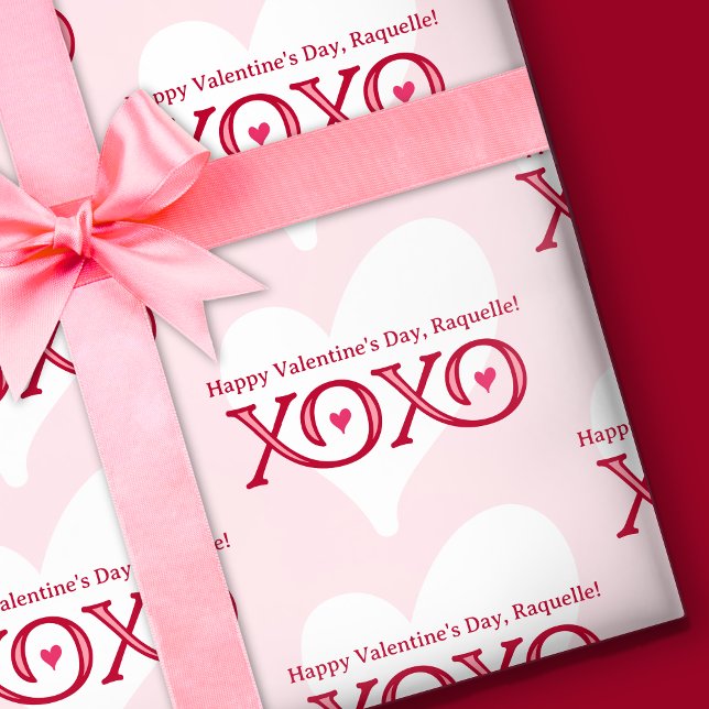 Personalised Valentine's Day  Wrapping Paper (Creator Uploaded)