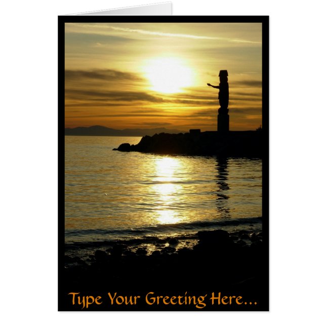 Personalised Vancouver Card Vancouver Souvenir Car (Front)