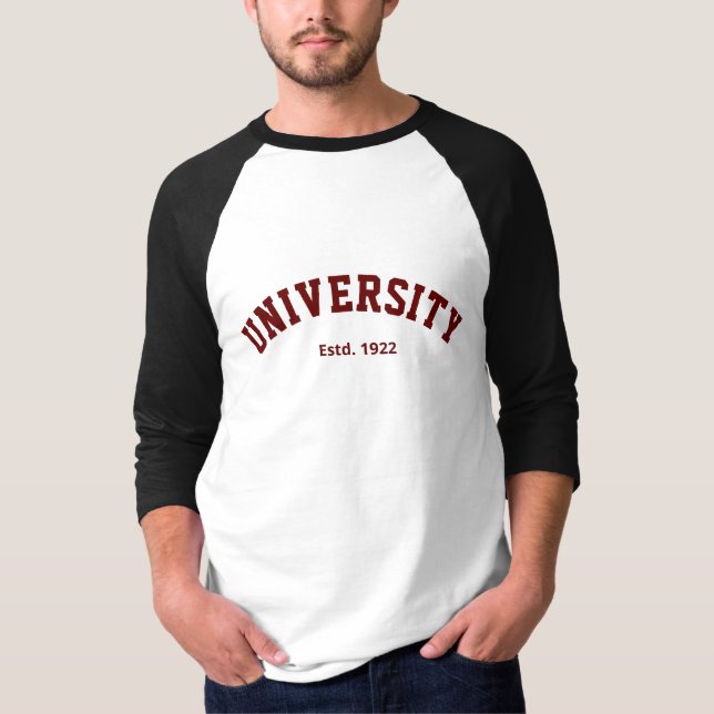 Personalised Varsity Shirt (Front)