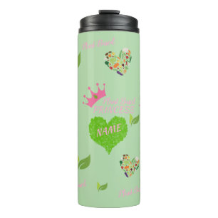 Personalised Vegan Bottle - Thermal Tumbler Mug