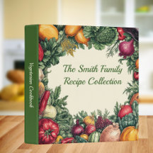 Personalised Vegetarian Green Family's Recipes