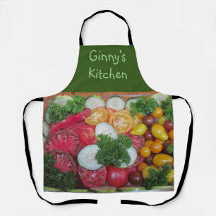 Personalised Veggie Platter Apron