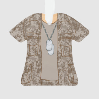 Personalised Veteran Military Soldier Ornament