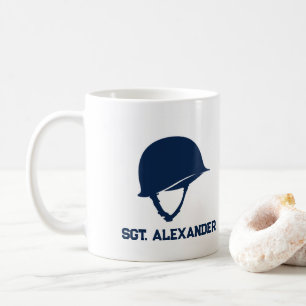 Personalised Veterans Day Mug Custom Name Military
