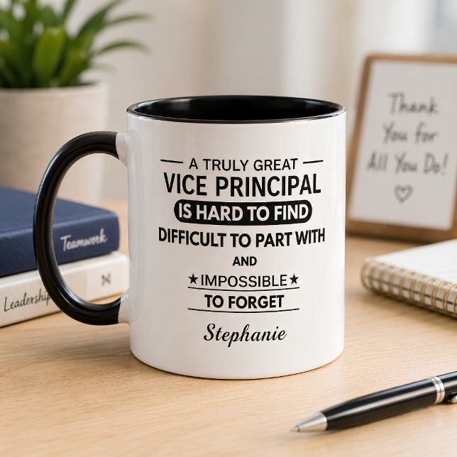Personalised Vice Principal Mug (Creator Uploaded)