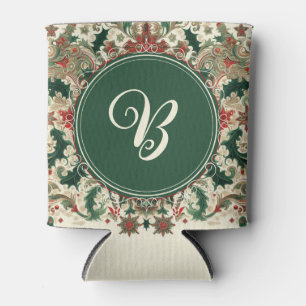 Personalised Victorian/Classic/Vintage Christmas Can Cooler