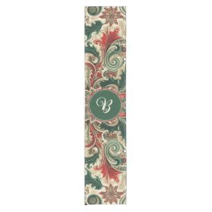 Personalised Victorian/Classic/Vintage Christmas Short Table Runner