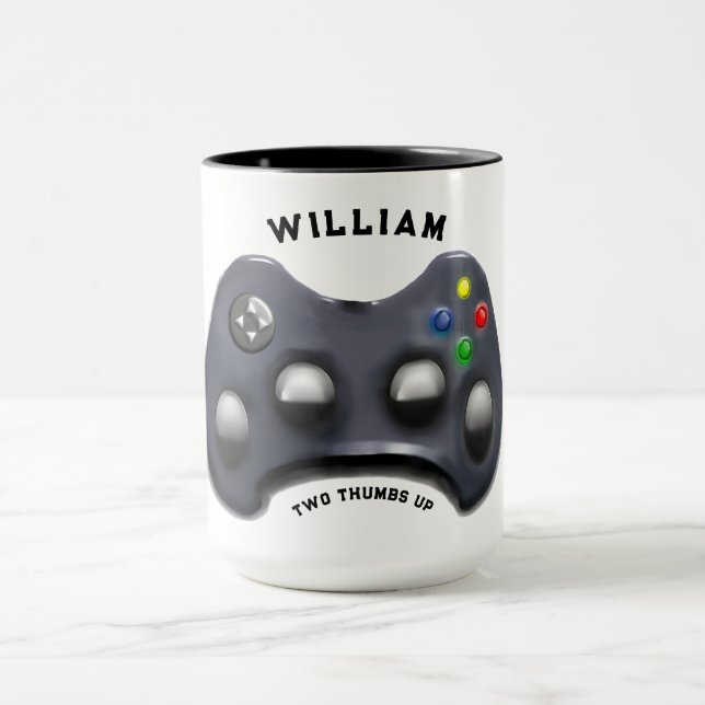 Personalised Video Gamer Mug (Center)