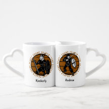 Personalised Viking Warrior  Maiden His and Hers