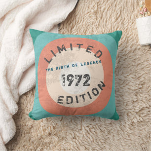 Personalised Vintage 19XX limited edition  Cushion