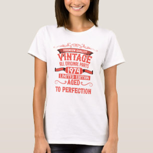 Personalised vintage 50th birthday gifts T-Shirt