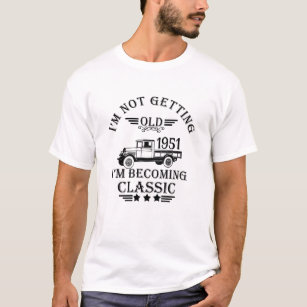 Personalised vintage 65th birthday mens gifts T-Shirt