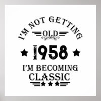 Personalised vintage 65th birthday party