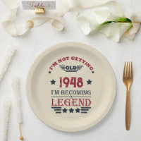 Personalised vintage 75th birthday