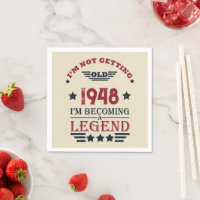 Personalised vintage 75th birthday party
