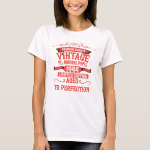 Personalised vintage 80th birthday gifts T-Shirt