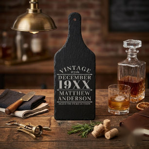 Personalised Vintage Aged to Perfection Cutting Board