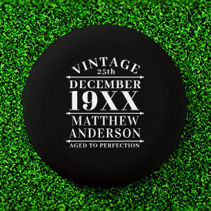 Personalised Vintage Aged to Perfection Wham-O Frisbee