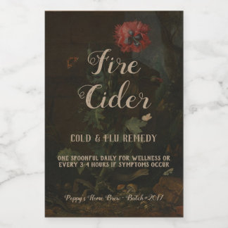 Personalised Vintage Apothecary Jar Gift Food Label