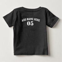 Personalised Vintage Baseball Name Number Retro