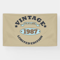 Personalised vintage birthday gift