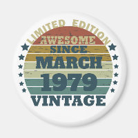 Personalised vintage birthday gift idea