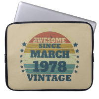 Personalised vintage birthday gift