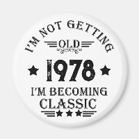 Personalised vintage birthday gift