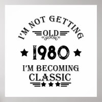 Personalised vintage birthday gift
