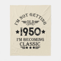 Personalised vintage birthday gifts black