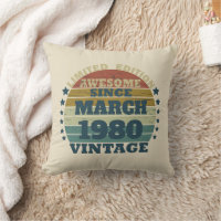 Personalised vintage birthday gifts