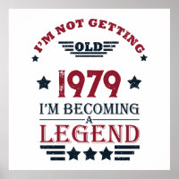 Personalised vintage birthday gifts red