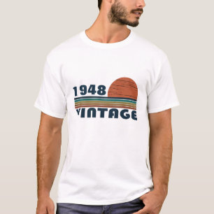 Personalised vintage birthday mens gift T-Shirt