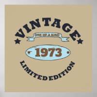 Personalised vintage birthday womans gift