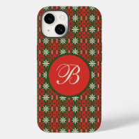 Personalised Vintage Christmas/winter patterned