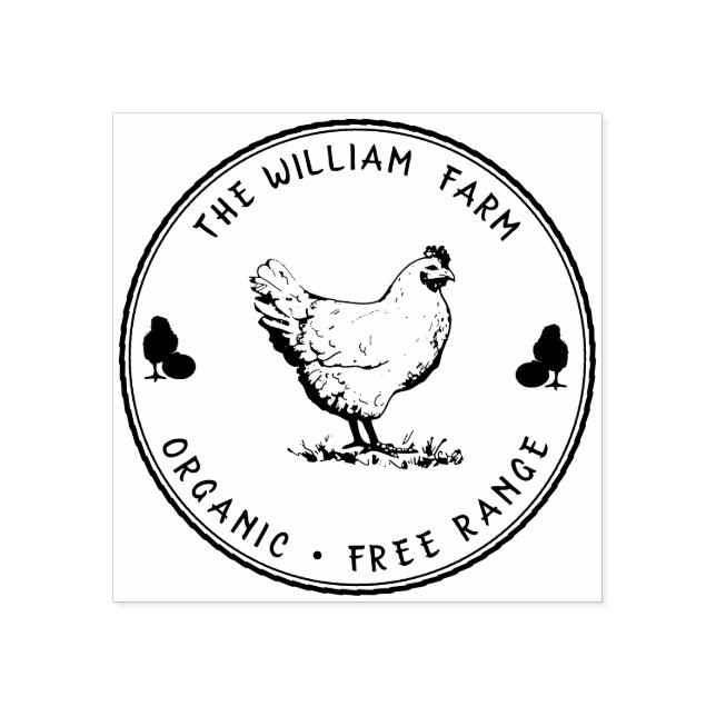 Personalised Vintage ⎢ Egg Stamp (Imprint)