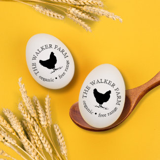 Personalised Vintage Egg Stamp