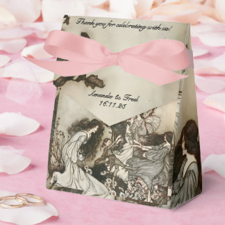 Personalised Vintage Fairies Arthur Rackham Art Favour Box