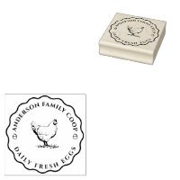 Personalised Vintage Family Business Farm Egg