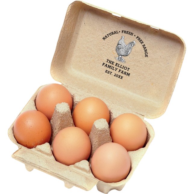 Personalised Vintage Family Farm  Rubber Stamp (Personalized Vintage Family Farm Rubber Stamp
)