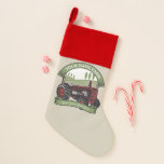 Personalised Vintage Farm Tractor Country Farmer  Christmas Stocking<br><div class="desc">Personalised Vintage Farm Tractor Country Farmer Family Farm - Rolling Hills,  Harvest Fields and Trees,  Cattle Dairy Cows - Customise with your Name or Custom Text!</div>