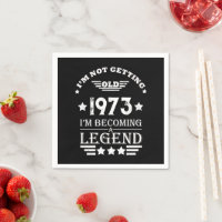 Personalised vintage fifty 50th birthday party