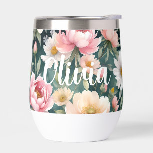 Personalised Vintage Floral Print