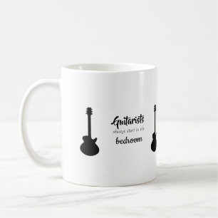 Personalised Vintage Gifts for guitarist, musician Coffee Mug